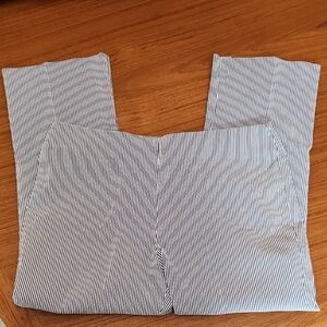 Counterparts Navy and White Striped Pants